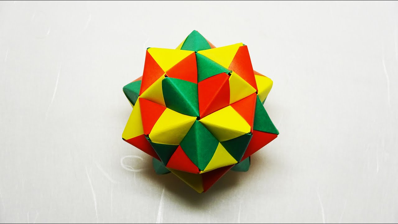 Poliedro Icosaédrico Modular Sonobe